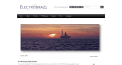 Desktop Screenshot of electrobraze.com